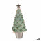 Decoratieve figuren Kerstboom Groen Polypropyleen PET 16 x 37,5 x 16 cm (12 Stuks)