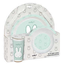 Kinderen servies set Miffy (5 Onderdelen)