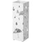 Paraplubak vierkant - modern - 15,5 x 15,5 x 49 cm - wit
