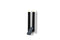 Annas collection - 2PCS ZWART RUSTIEK WAX DINER KAARS 23CM BEW. VLAM MET AFSTANDS BEDIENING 2XAA