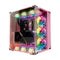 ATX Semi-toren doos Talius CRONOS Roze