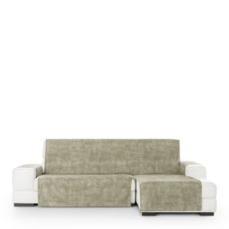 Hoes voor chaise longue met korte armleuning rechts Eysa TURIN Lichtbruin 100 x 110 x 350 cm