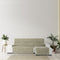 Hoes voor chaise longue met korte armleuning rechts Eysa TURIN Lichtbruin 100 x 110 x 350 cm