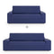 Sofa hoes set Eysa ULISES Blauw 2 Onderdelen