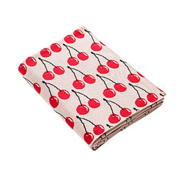 Deken Benetton Rood Beige Kersen 140 x 190 cm Acryl