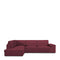 Hoes voor chaise longue met lange armleuning links Eysa ROC Tegel 110 x 120 x 500 cm
