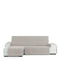 Hoes voor chaise longue met korte armleuning links Eysa LEVANTE Beige 100 x 110 x 240 cm