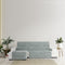 Hoes voor chaise longue met korte armleuning links Eysa TURIN Parelgrijs 100 x 110 x 350 cm