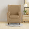 Hoes voor een oorfauteuil Eysa ULISES Beige 80 x 100 x 90 cm