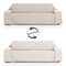 Bankhoes Eysa SILVER Lichtbruin 180 x 270 cm
