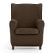 Hoes voor een oorfauteuil Eysa ULISES Bruin 80 x 100 x 90 cm