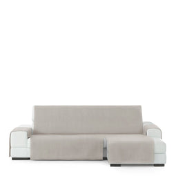 Hoes voor chaise longue met korte armleuning rechts Eysa LEVANTE Beige 100 x 110 x 240 cm