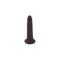 Zwarte Dildo XR Bruin 17,8 cm