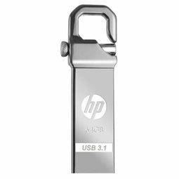 USB stick HP HPFD750W-64 Staal 64 GB (1 Stuks) 64GB