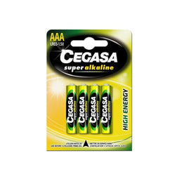 LR03 Alkalinebatterijen Cegasa LR03 1,5V (4 uds)