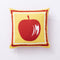 Kussen Benetton Geel Rood Appel 40 x 40 cm Vierkant