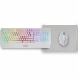 Toetsenbord Mars Gaming MCP124WES Wit