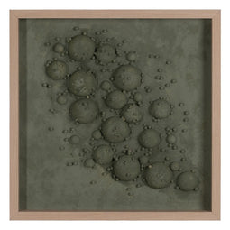 Canvas Deco Groen Beige 60 x 6 x 60 cm