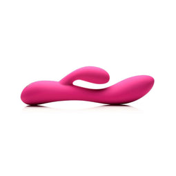 Dubbele Stimulatie Vibrator XR Roze Siliconen