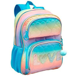 Schoolrugzak Blin-Blin Love Turkoois 42 x 31 x 17 cm