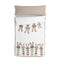 Gewatteerd beddengoed met ritssluiting HappyFriday Moshi Moshi Rabbit Family Multicolour 105 x 20...