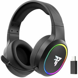 Hoofdtelefoon met microfoon Tempest Zwart