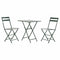 Tafel met twee stoelen DKD Home Decor Metaal 87 cm 60 x 60 x 75 cm