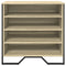 Schoenenkast 80x38x78 cm bewerkt hout sonoma eikenkleurig