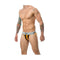 Tanga Mob Eroticwear Zwart Oranje XL