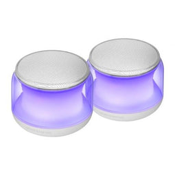 Bluetooth-luidsprekers Mars Gaming MSAURAW Wit 15 W