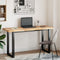 Bureaublad 160x50x4 cm onbehandeld massief acaciahout