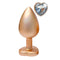 Anale Plug Dream Toys Gleaming Love Gouden