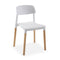 Stoel Versa Wit 45 x 76 x 42 cm (4 Stuks)