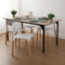 Stoel Versa Wit 45 x 76 x 42 cm (4 Stuks)