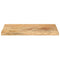 Tafelblad rechthoekig 60x20x2,5 cm massief mangohout