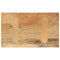Tafelblad rechthoekig 60x20x2,5 cm massief mangohout