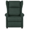 Fauteuil verstelbaar stof taupe