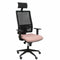Bureaustoel met hoofdsteun Horna bali P&C BALI710 Roze Licht Roze