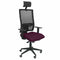 Bureaustoel met hoofdsteun Horna P&C BALI760 Paars