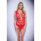 Jurk Baci Lingerie Rood (Één maat)