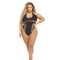 Gympak Pink Lipstick Zwart Queen size