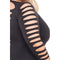 Jurk Pink Lipstick Zwart (L)