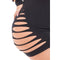 Jurk Pink Lipstick Zwart (L)