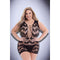 Jurk Baci Lingerie Zwart (Queen size)