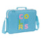 Schooltas Benetton Spring Hemelsblauw 38 x 28 x 6 cm