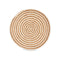 Placemat Wit Katoen Zeealgen (24 Stuks)