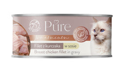 PET REPUBLIC Breast chicken fillet in gravy - nat kattenvoer - 80g