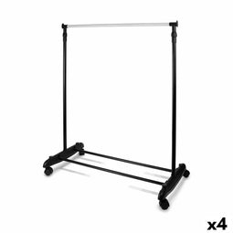 Kapstok Confortime Uitschuifbaar 82 x 42 x 90-160 cm 160 cm (4 Stuks)