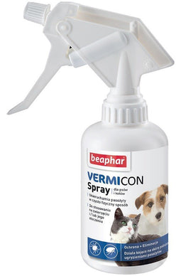 BEAPHAR Vermicon - Vlooien- en teken spray voor honden en katten - 250 ml