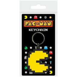 Sleutelhanger Pac-Man PIXEL 6 cm Geel